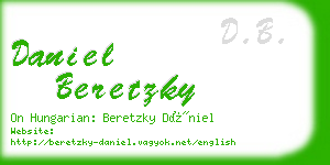 daniel beretzky business card